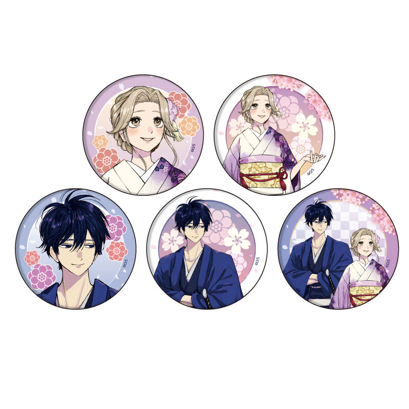 (PO) Can Badge Firefly Wedding 01 Original Illustration [BOX]