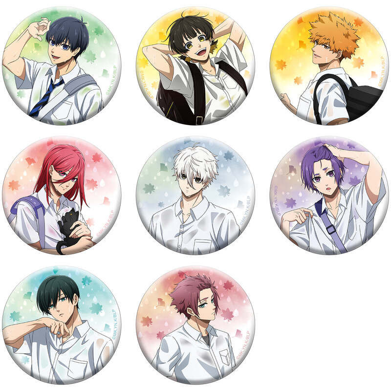 Blue Lock Autumn Rain Trading Can Badge Vol. 1 Total 8 Pattern
