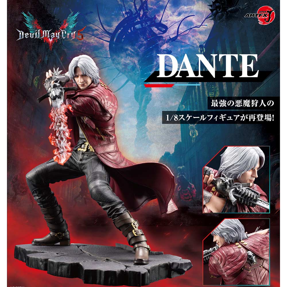 (PO) Devil May Cry 5 ARTFX J Dante (Re-issue)