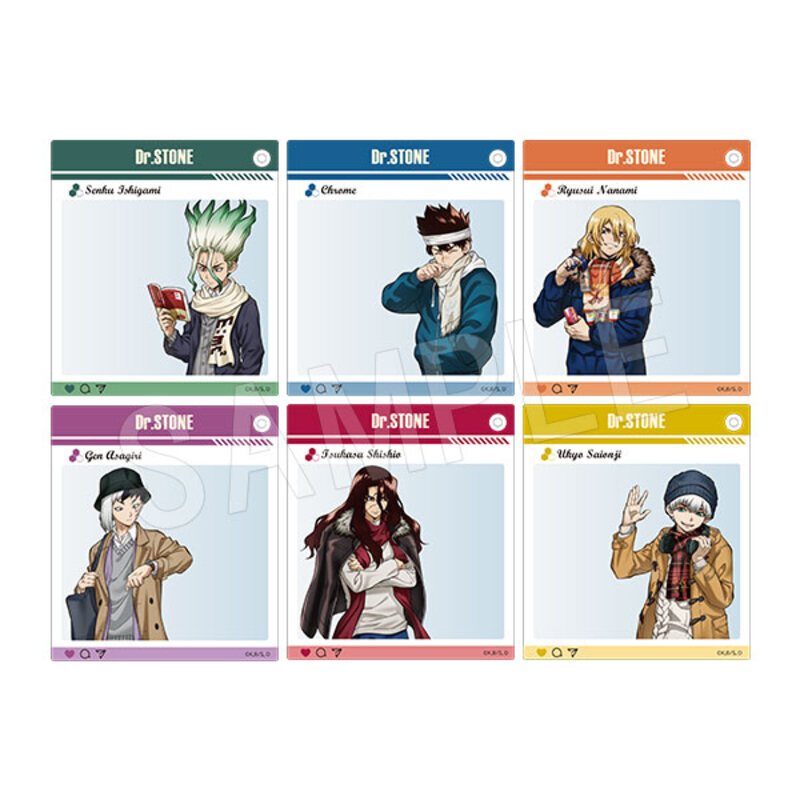 (PO) Dr. Stone Trading SNS Style Acrylic Key Chain Winter Rendezvous Ver. [BOX]