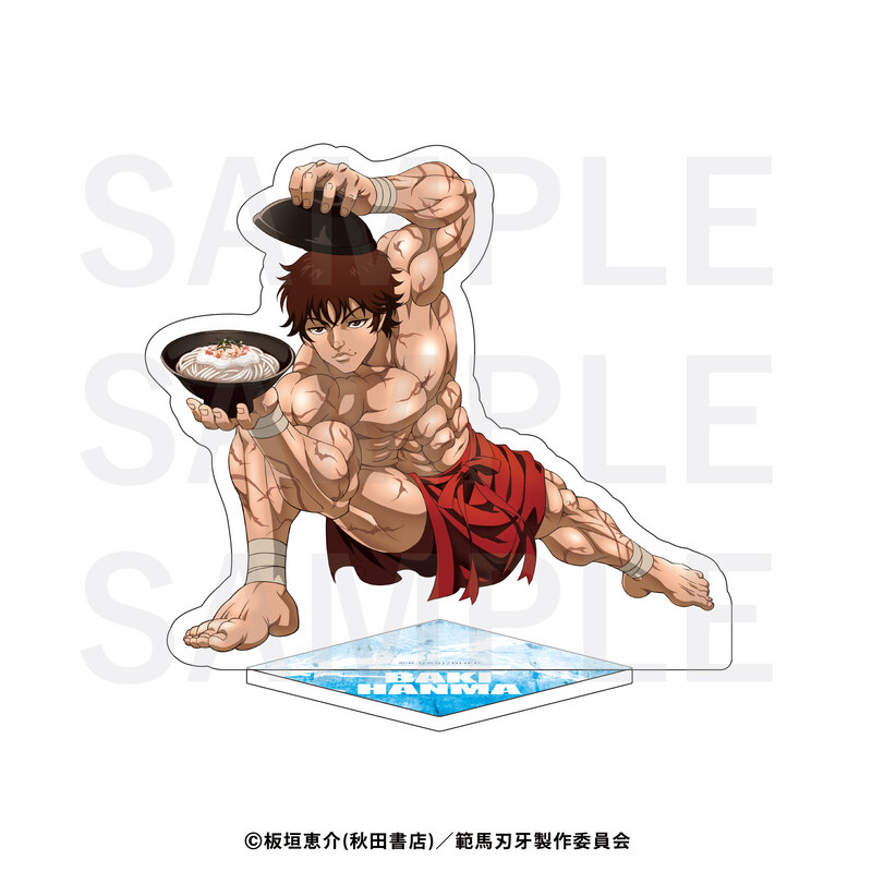 (PO) Baki Hanma x E-DINER Acrylic Stand Hanma Baki