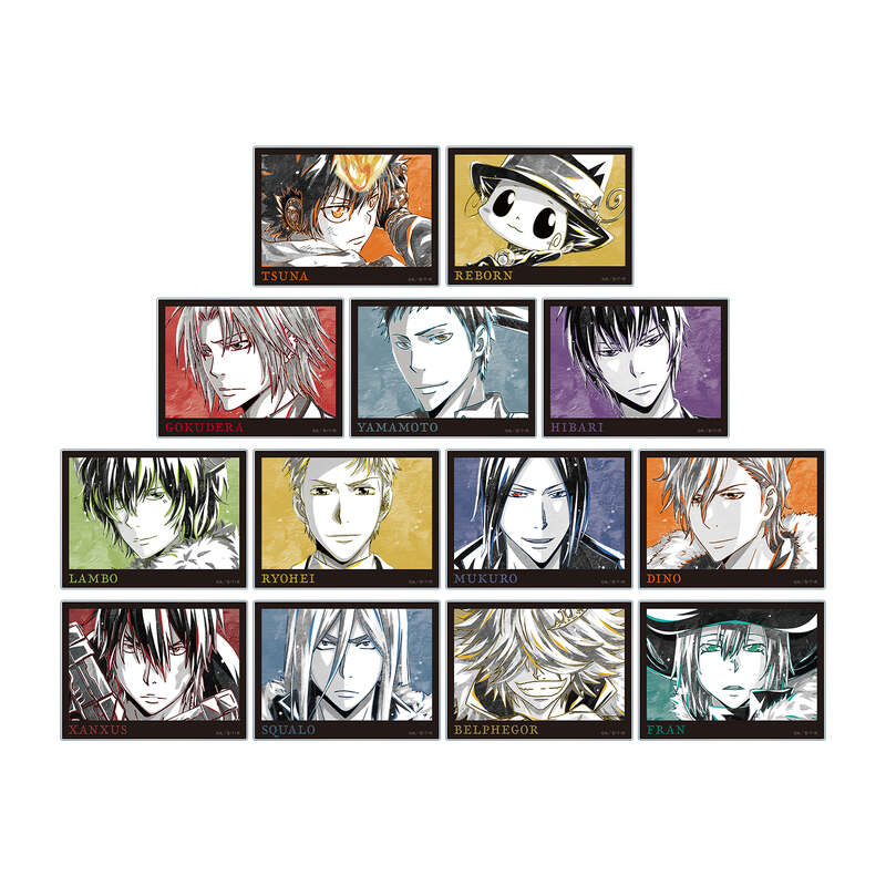 (PO) Reborn! Trading Ani-Art BLACK LABEL Acrylic Card [BOX]