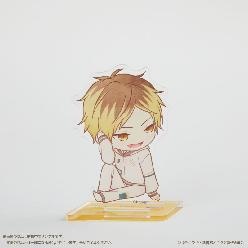 (PO) Given The Movie: Hiiragi Mix Acrylic Stand Gold Kashima Hiiragi