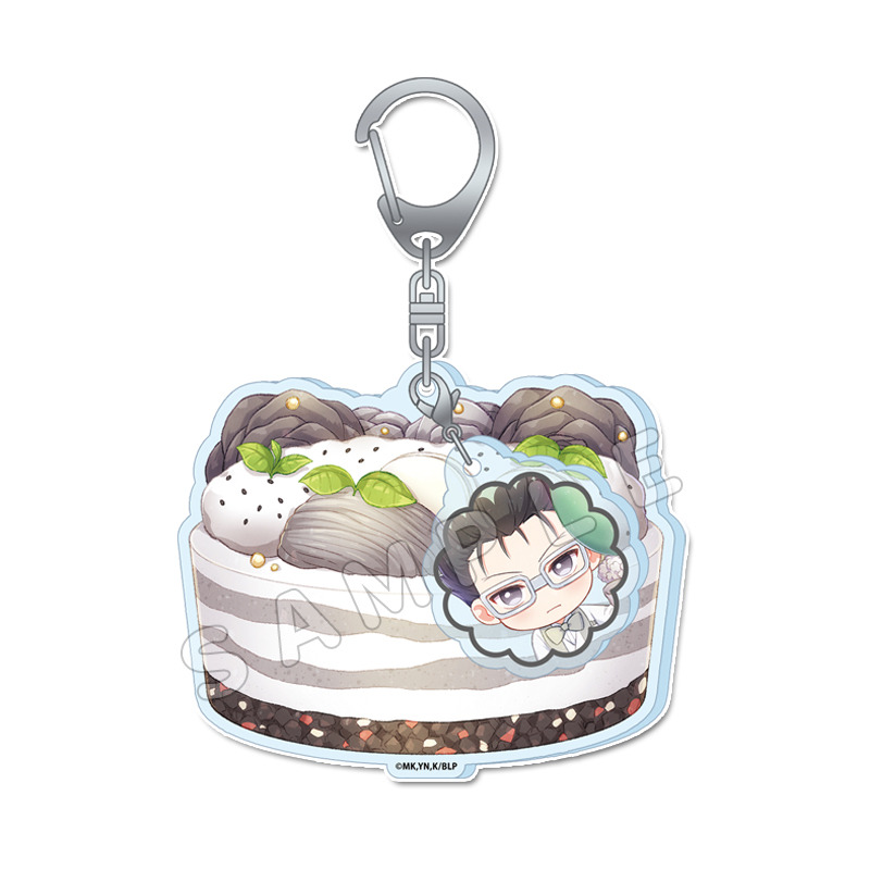 (PO) Blue Lock Puchichoko Acrylic Key Chain Tsurugi Zantetsu Celebration