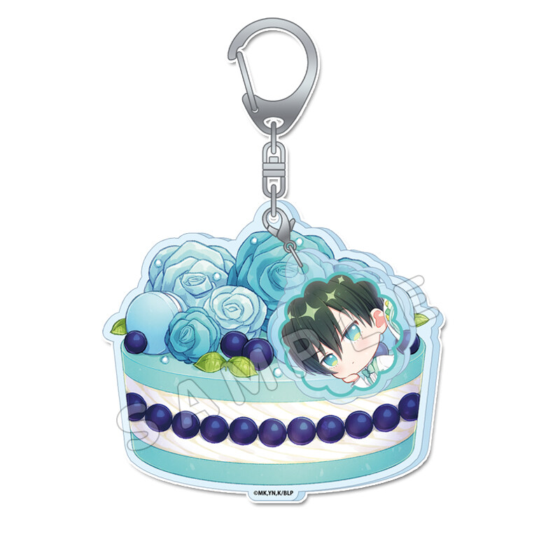 (PO) Blue Lock Puchichoko Acrylic Key Chain Itoshi Rin Celebration