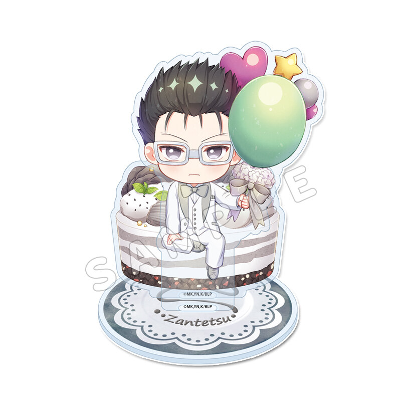 (PO) Blue Lock Puchichoko Acrylic Stand Tsurugi Zantetsu Celebration