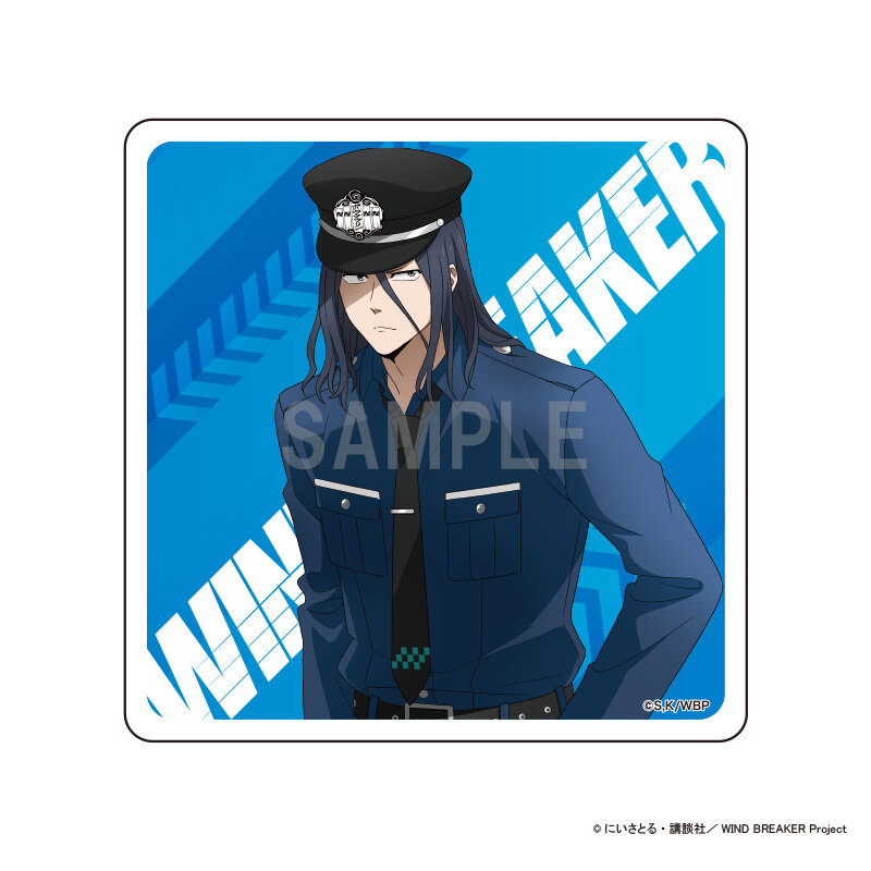 (PO) Wind Breaker Acrylic Coaster Sugishita Kyotaro Police Officer Ver.