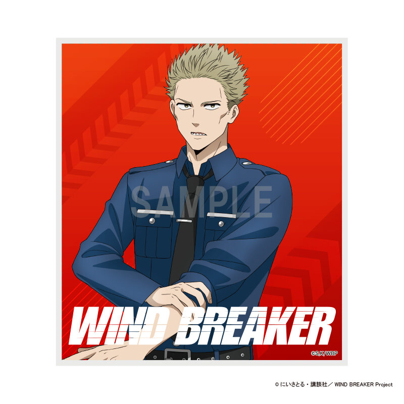 (PO) Wind Breaker Mini Shikishi Hiragi Toma Police Officer Ver.