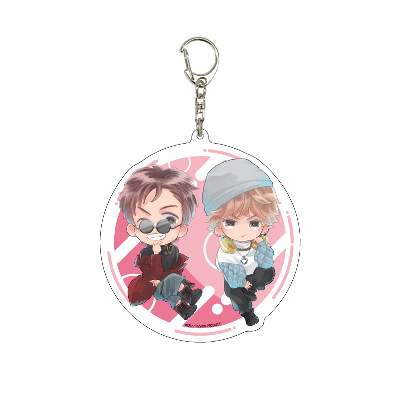 (PO) Deka Acrylic Key Chain Kajyo Mousou Syonen 02 B (Original Illustration)