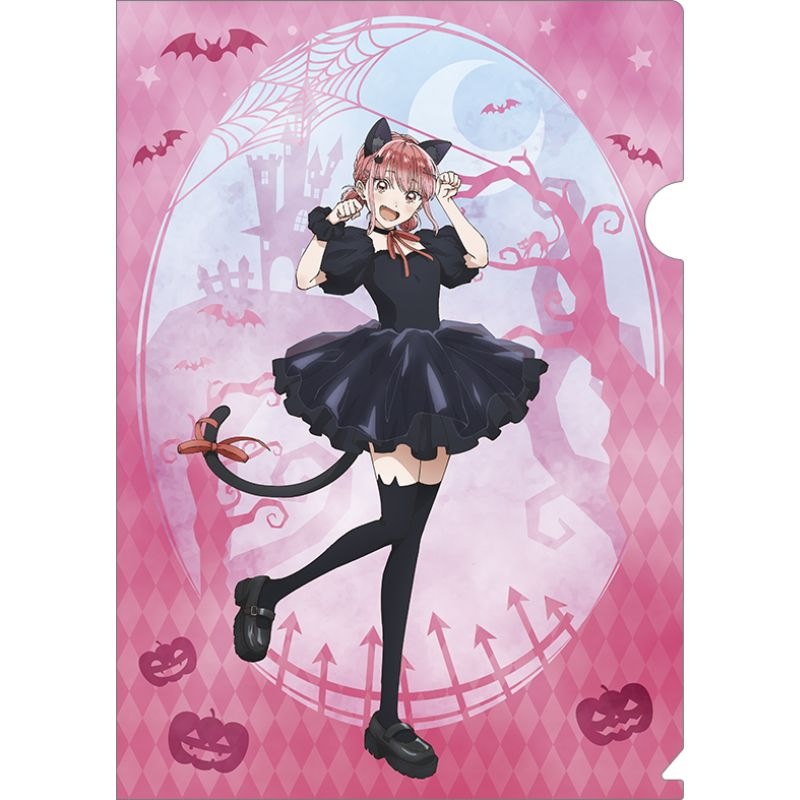 (PO) Blue Box Clear File Hina