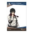 (PO) Attack on Titan Transparent Character Card Mikasa Ackerman