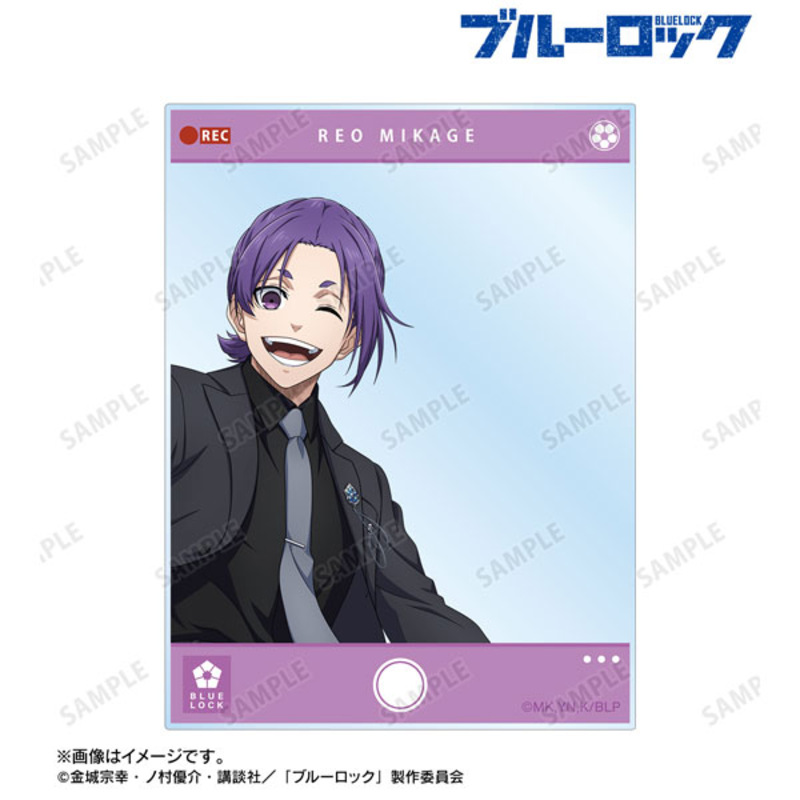 (PO) Blue Lock Original Illustration Mikage Reo Suit Model Ver. Acrylic Card