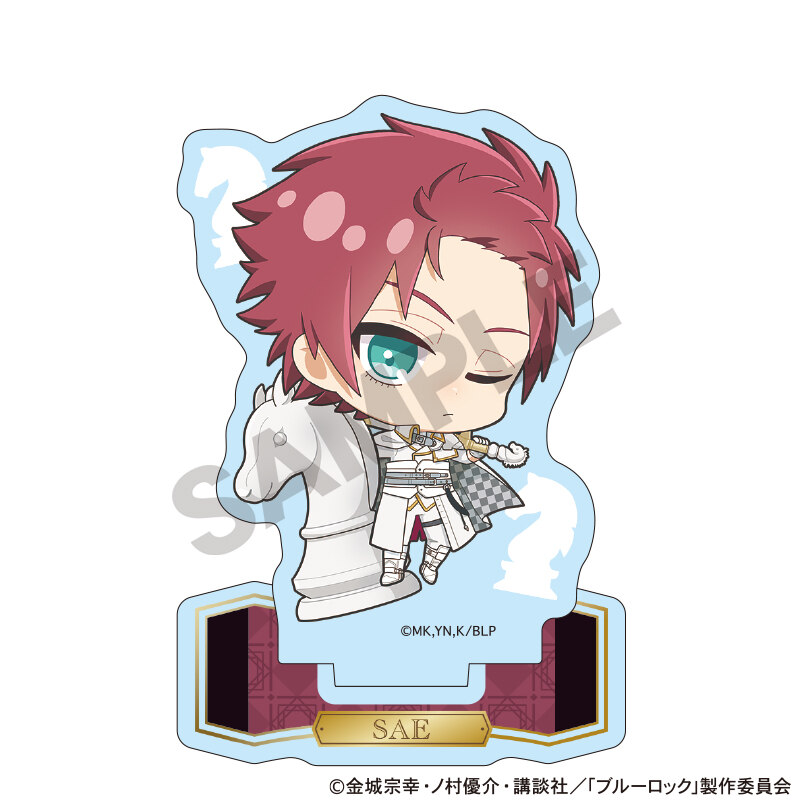 (PO) Blue Lock Acrylic Stand Itoshi Sae Mini Character Chess