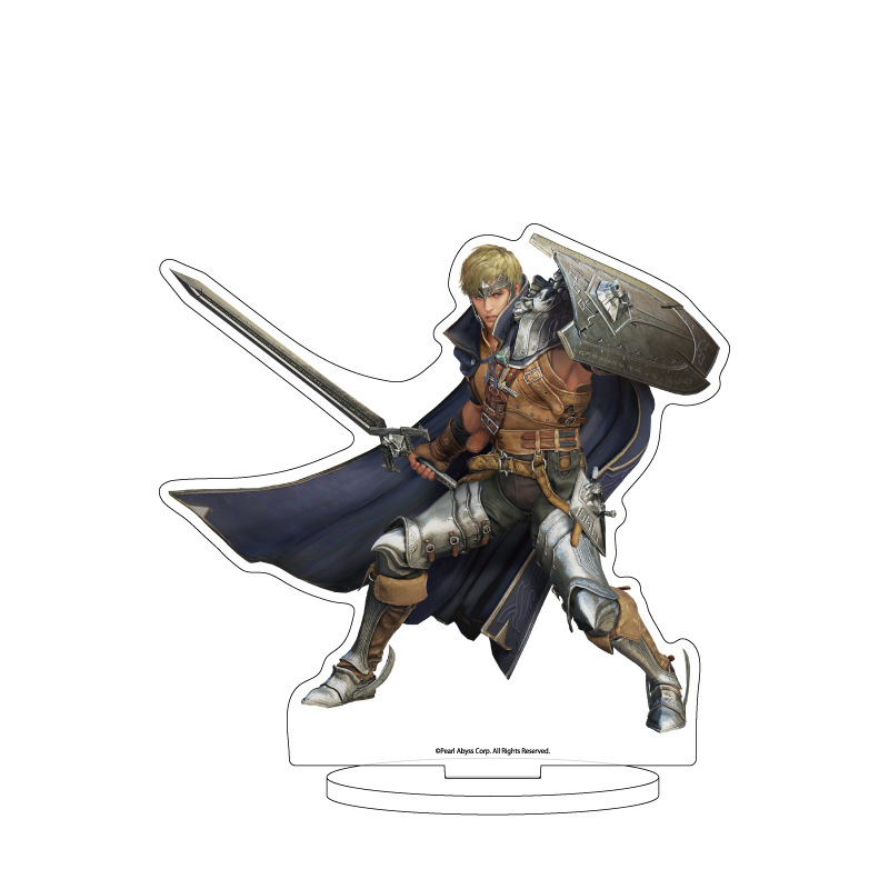 (PO) Acrylic Stand Black Desert 01 Warrior (Official Illustration)
