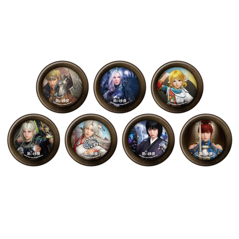 (PO) Can Badge Black Desert 01 Official Illustration [BOX]