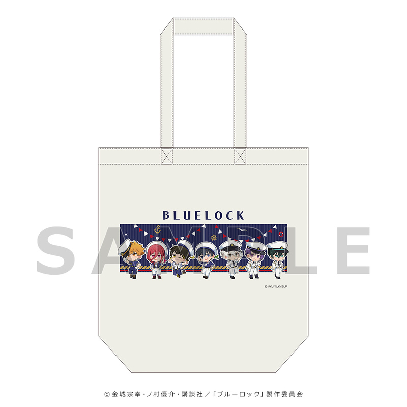 (PO) Blue Lock Tote Bag Marine Look / Mini Character