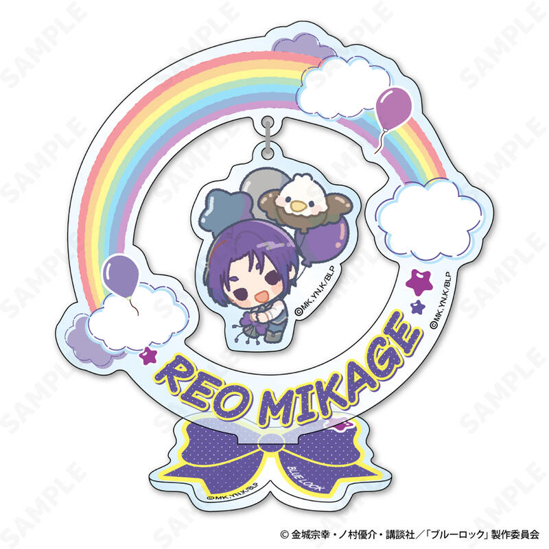 (PO) Blue Lock Acrylic Stand Mini Character Ver. 5 Mikage Reo Napoleon Jacket x Hawk Vol. 2