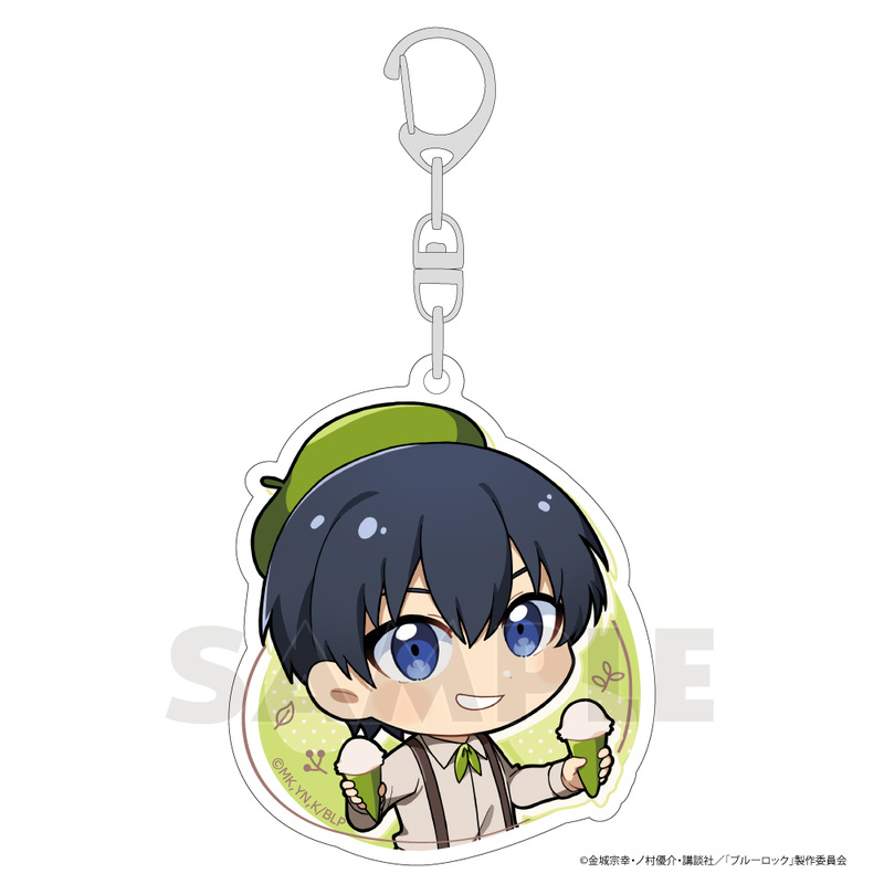 (PO) Blue Lock Acrylic Key Chain Isagi Yoichi Autumn
