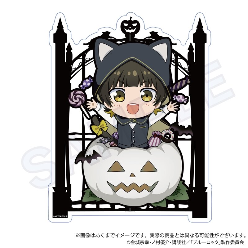 (PO) Blue Lock Acrylic Pen Stand Black Halloween Ver. Bachira Meguru
