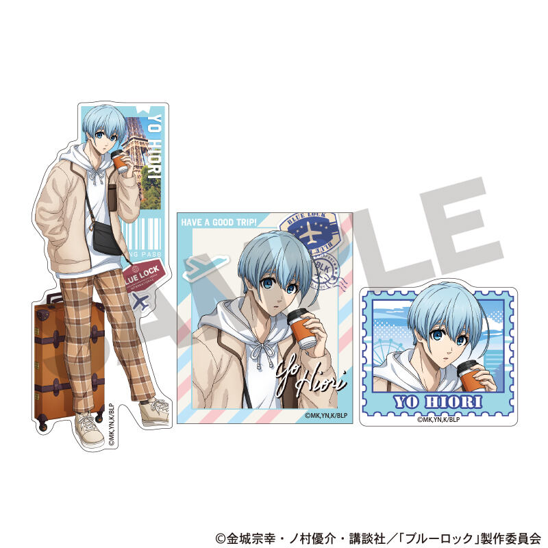 (PO) Blue Lock Sticker Set Hiori Yo Travel