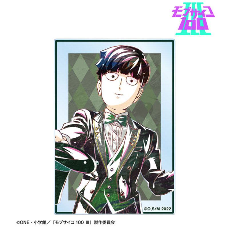 (PO) Mob Psycho 100 III Original Illustration Kageyama Shigeo Magician Ver. Ani-Art Acrylic Card