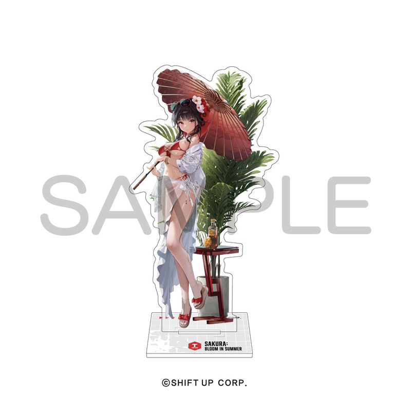 Goddess of Victory: Nikke Acrylic Stand Sakura: Bloom in Summer