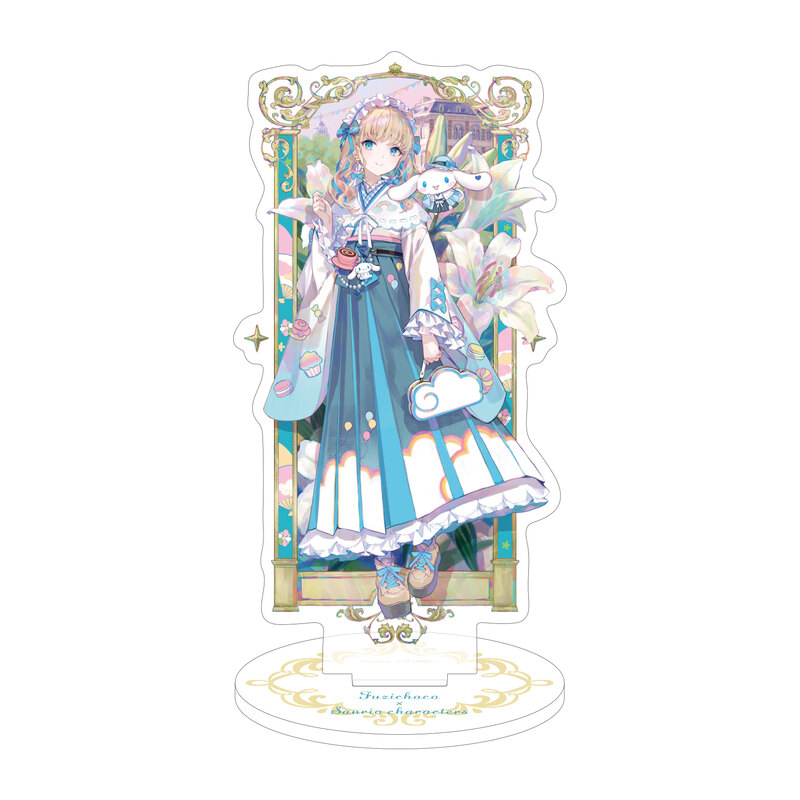 (PO) Acrylic Stand Fuzichoco x Sanrio Characters 04 Cinnamoroll Ver. (Collaboration Illustration)