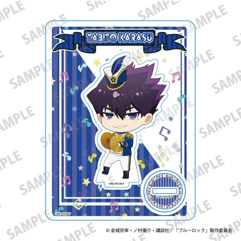 (PO) Blue Lock Mini Chara Acrylic Stand Marching Band Ver. Karasu Tabito