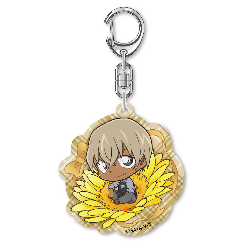 (PO) Detective Conan Petite Fleur Acrylic Key Chain Amuro Toru