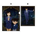 (PO) Detective Conan Metallic Clear File Conan & Ran & Shinichi