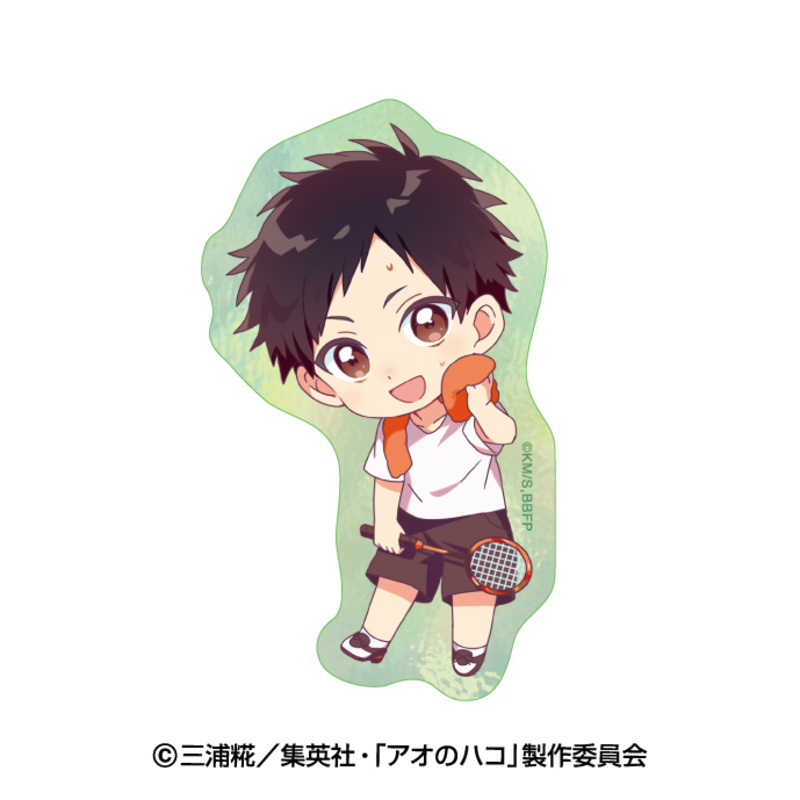 (PO) Blue Box Prism Mini Sticker 2 Inomata Taiki B