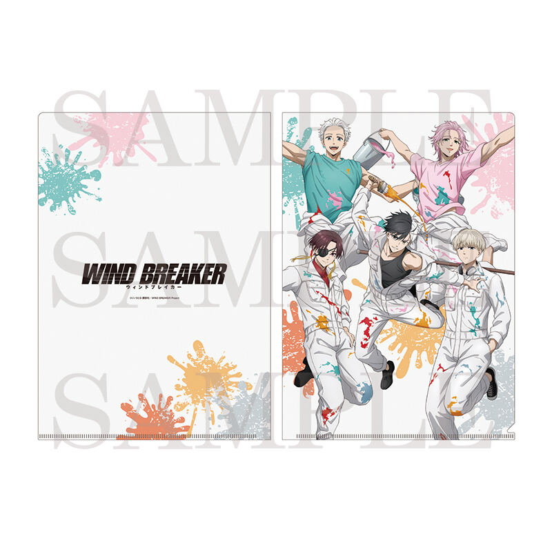 (PO) Wind Breaker A4 Clear File