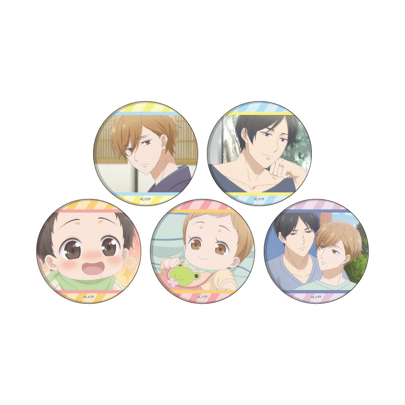 (PO) Can Badge Tadaima, Okaeri 01 Scenes Illustration [BOX]