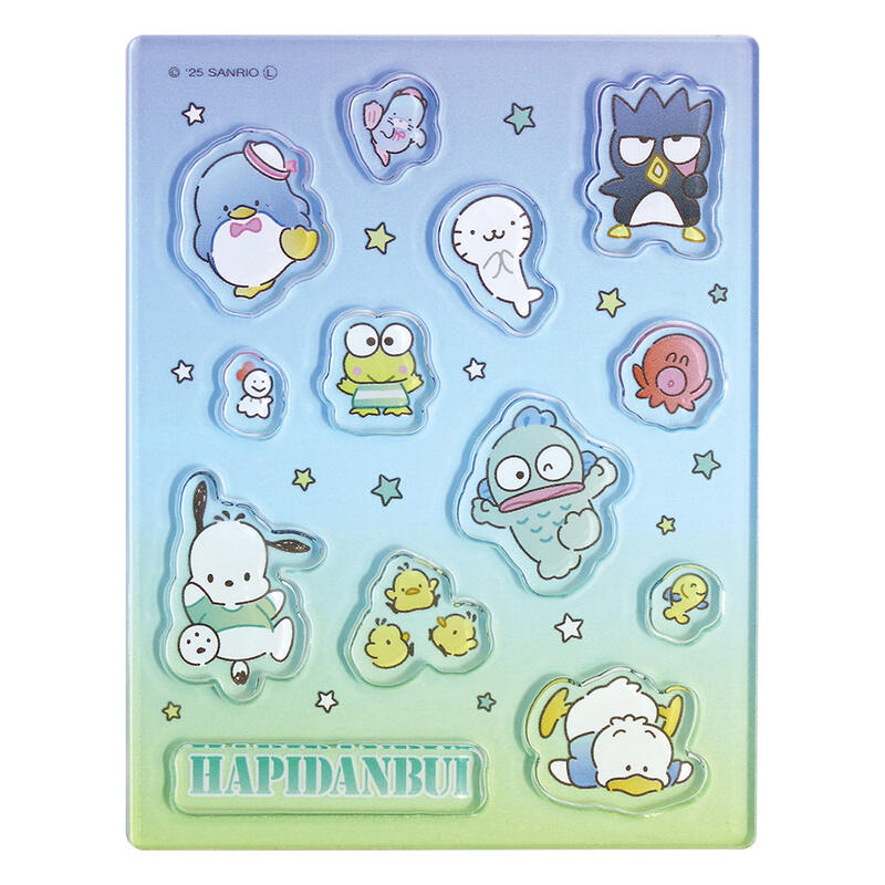 (PO) Sanrio Characters Acrylic Flake HAPIDANBUI