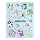 (PO) Crayon Shin-chan Acrylic Flake Henshin Shin-chan