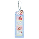 (PO) Crayon Shin-chan 4 Cut Photo Key Chain Blue