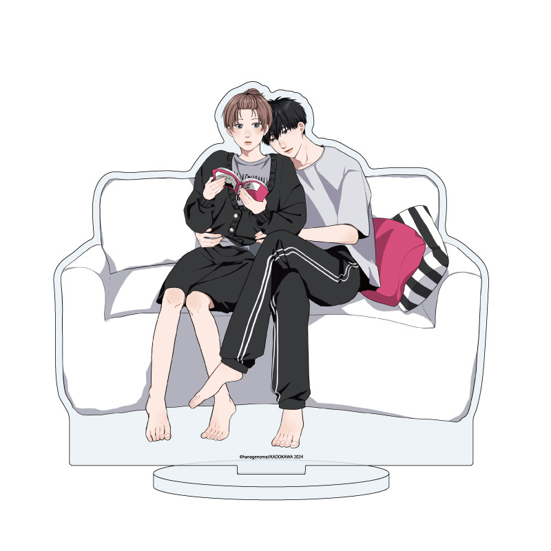 (PO) Acrylic Stand Big Brother's Friend 01 Kakimoto Ken & Tanaka Yuya Home Date Ver. (Original Illustration)