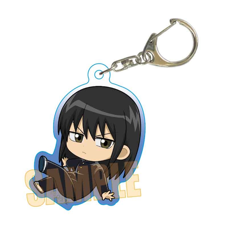 (PO) Pukasshu Acrylic Key Chain 3-Z Class Ginpachi-sensei Katsura Kotarou