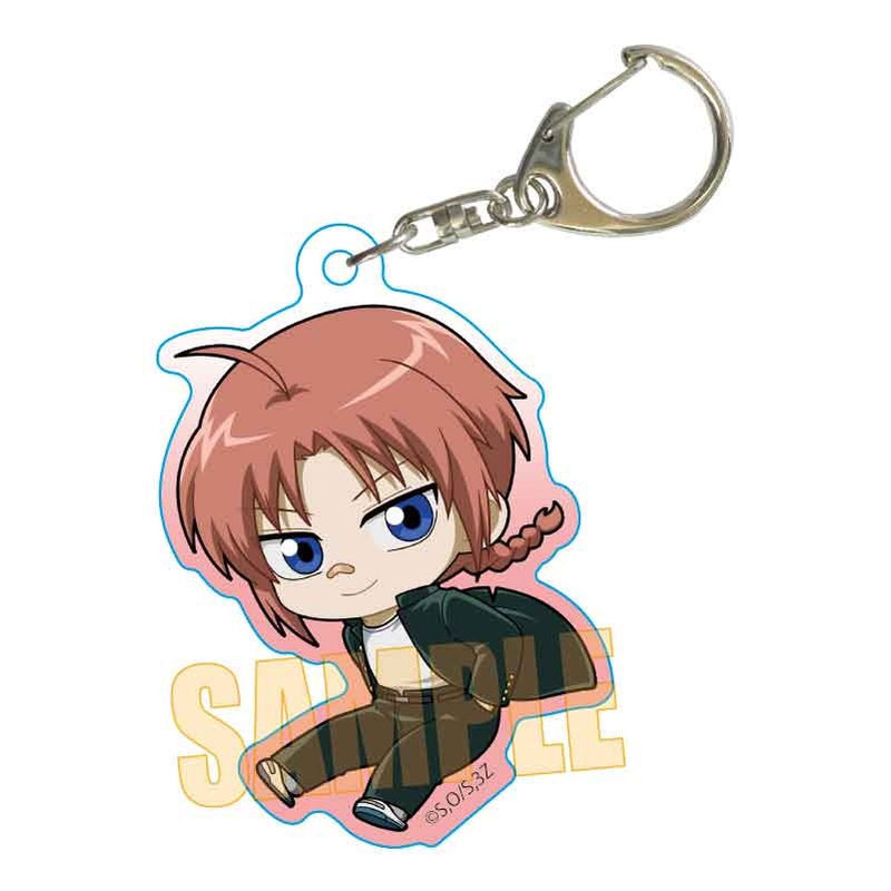 (PO) Pukasshu Acrylic Key Chain 3-Z Class Ginpachi-sensei Kamui