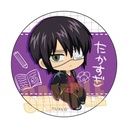 (PO) Pukasshu Can Badge 3-Z Class Ginpachi-sensei Takasugi Shinsuke