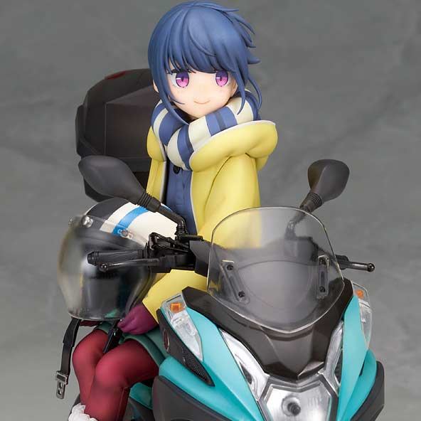 (PO) Yurucamp - Rin Shima with Three-wheeled Motorcycle