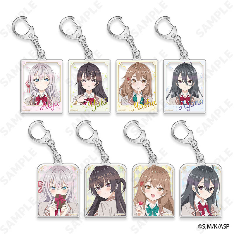 Alya Sometimes Hides Her Feelings in Russian Trading Acrylic Key Chain (Re-issue) [BOX]