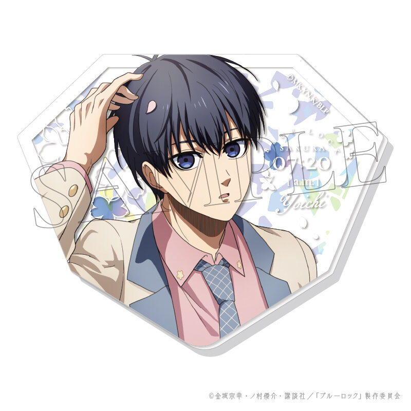 (PO) Blue Lock SAKURA Pic Clear Plate Hologram 1 Isagi Yoichi