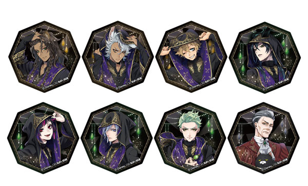 Disney Twisted Wonderland Acrylic Clip Ceremonial Outfit A Set [BOX]