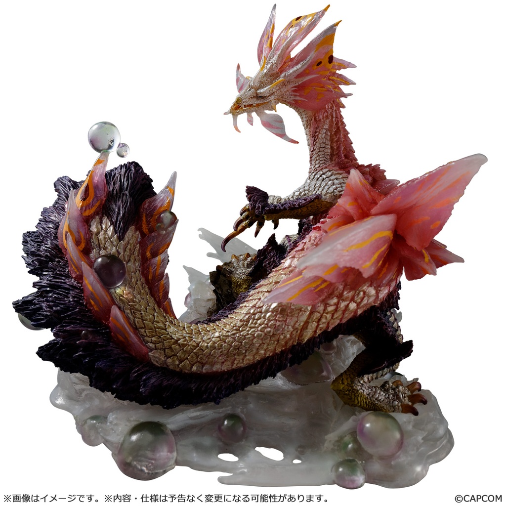 Capcom Figure Builder Creators Model Monster Hunter Wilds - Bubble Fox Wyvern Mizutsune Reprint Edition