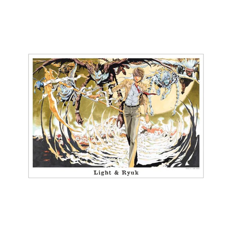 Death Note Yagami Light & Ryuk A3 Matted Poster