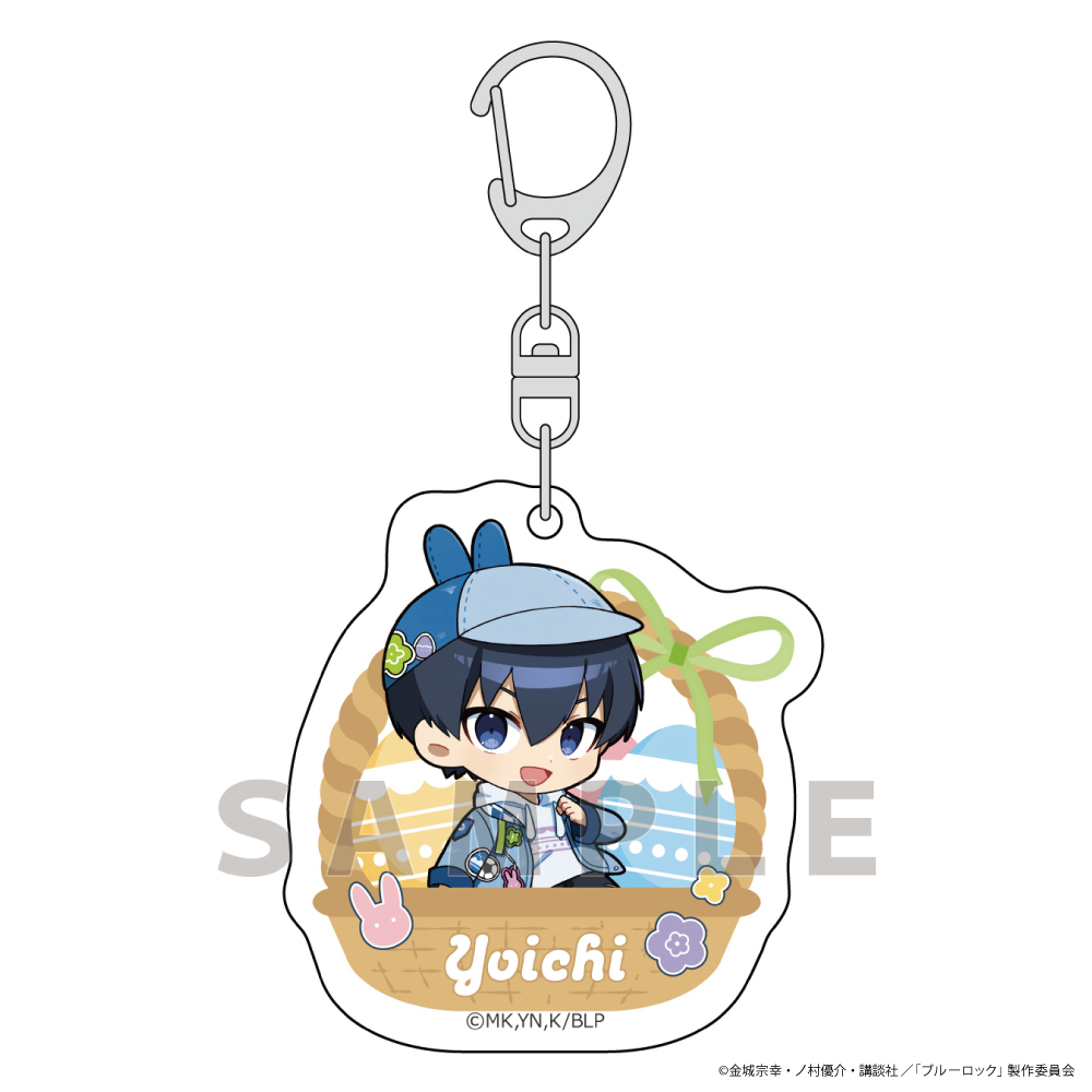 Blue Lock Acrylic Key Chain Isagi Yoichi / Denim Easter