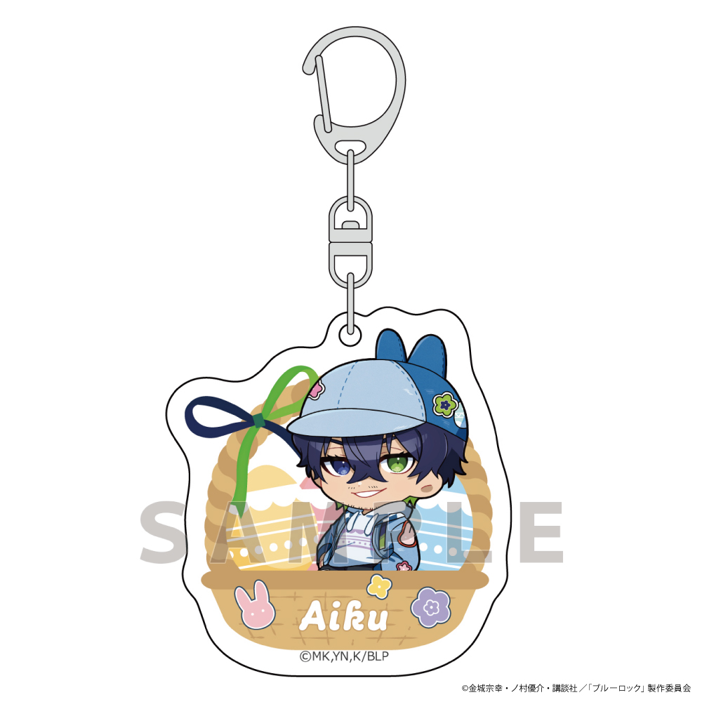 Blue Lock Acrylic Key Chain Oliver Aiku / Denim Easter