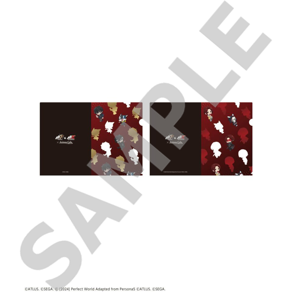 Persona 5 Royal & Persona 5: The Phantom X A4 Clear File (2 Set)