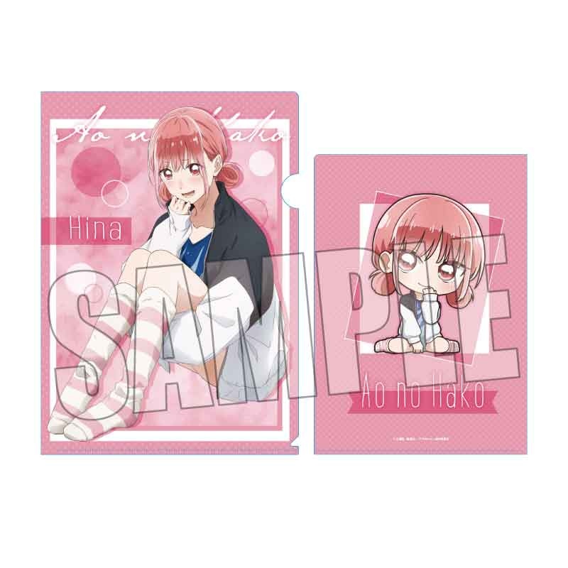 Clear File Blue Box Chono Hina (Club Activities)